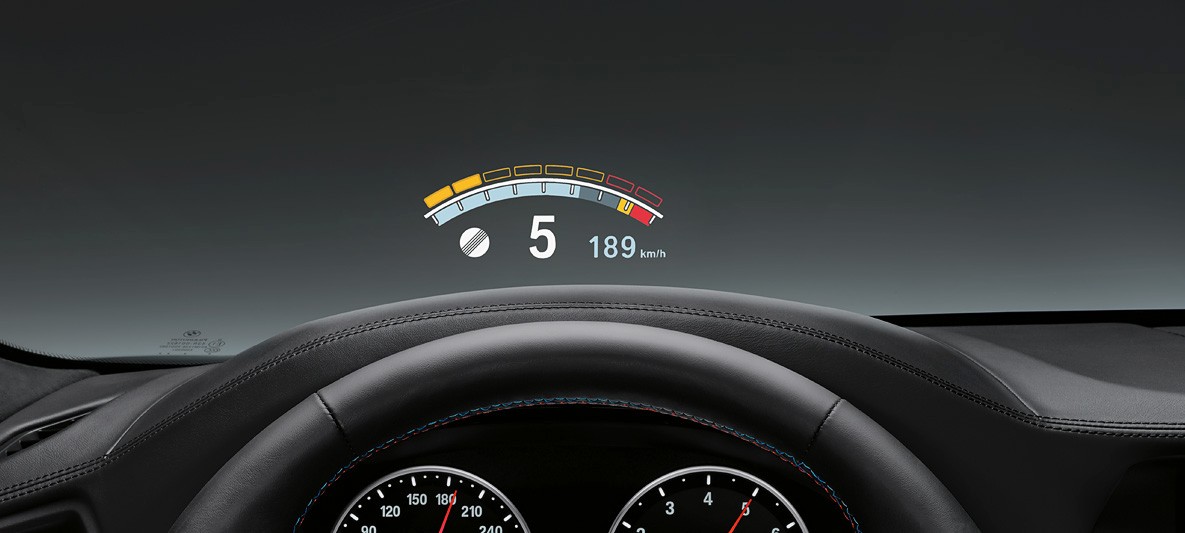 BMW e60 head up display