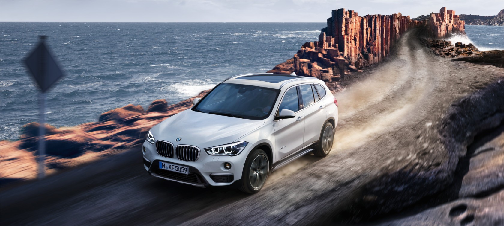 BMW x1 в горах